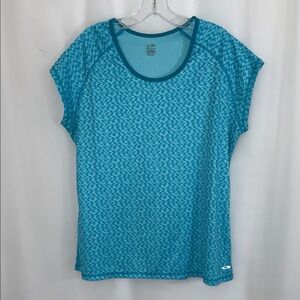 Women’s C9 by Champion Teal Short Sleeve Athletic Tee Size XXL